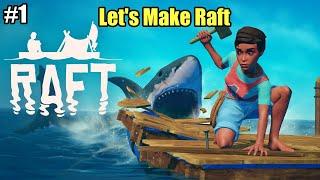  First Time Surviving at Sea! | Raft Live Gameplay | Let's Build and Explore Together!