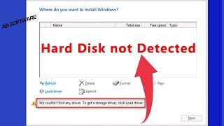 WINDOWS 10, 11 HDD Not Found Nightmare OVER! Expert Shares Top Solution