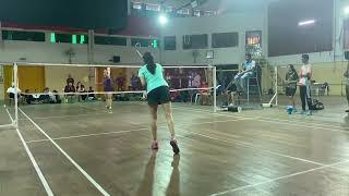 Swift Inter-College Badminton tournament’22 at IISc- Women’s singles semis-2