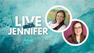 LIVE with Jennifer McGuire! - Crafting with the Kristina Werner September 2024 Release!