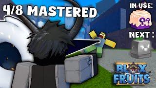 I Tried to Master 8 Random Fruits While Roblox Was BANNED  | Blox Fruits