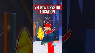 Yellow Crystal LOCATION In Fisch