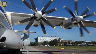 World's LARGEST TURBOPROP An-22 starts huge contra-rotating engines, just MASSIVE PLANES! [AirClips]