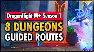 WoW Dragonflight M+ Routes: A Guide For Season 1 Dungeons