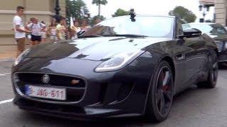 Rob Van Loock's F-Type with Seb Delanney in Monaco - LOUD SOUND