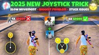 Joystick Fast Movement In Pubg Mobile • All 2025 Joystick Issues Fixed | Joystick Perfect Sprint️