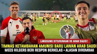 KOMENTAR HILGERS BIKIN HEBOH! Amunisi Segar Sambut Arab Saudi • Jay Optimis Timnas • PSSI Komen Eli