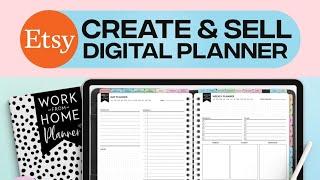 How to Make A Digital Canva Planner and Sell It on Etsy (2024)