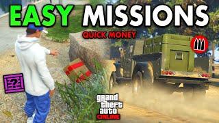 Easiest Missions For Quick Money SOLO in GTA Online! (Updated)