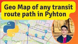 Interactive Route Line Map in Python using folium
