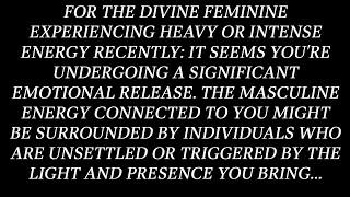 Your Intense Energy In The Last 48 Hours Signals Deep Transformation...[Divine Feminine Reading]