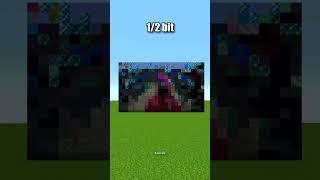 Minecraft Squid Game 1 bit 2 bits 4 bits 8 bits 16 bits 32 bits 64 bits