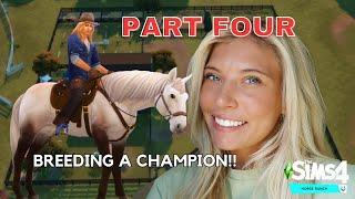 Sims 4 Horse Ranch Let's Play PART 4 - Breeding a Champion Bloodline. Sims 4 gameplay