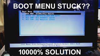 Lenovo Boot Menu/App Menu error Fixed!!