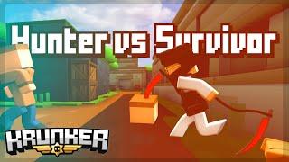 1 Hunter vs Survivors | Krunker HuntingMan | ReJ vs Fans