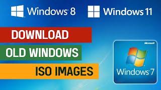 How to Download Old Windows ISO Images | Windows 11 24H2 | Windows 10 22H2 | Windows 8