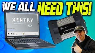 This STAR XENTRY DAS C3 KIT is AMAZING! - (Mercedes Benz Diagnostic TOOL)