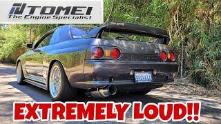 R32 GTR GETS A TOMEI EXHAUST| REALLY LOUD