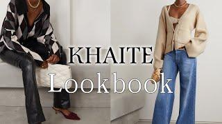 KHAITE Outfits Fashion Lookbook| Fall/Winter Fashion Trend 2021/2022| Designer Clothing Haul