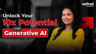 10X Your Potential with Generative AI: Scrum Masters, Product Owners & PMs | upGrad KnowledgeHut