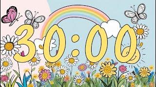 30 Minute Spring Timer with Relaxing Music