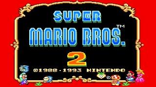 Super Mario Bros 2 - Full Game Walkthrough (SNES)