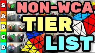Non-WCA Rubik's Cube TIER LIST