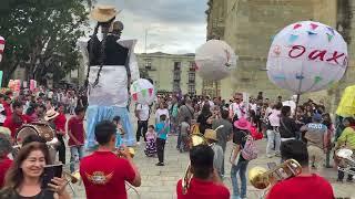 Oaxaca Mexico Downtown Centro walkaround Aug 2023