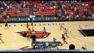 Volleyball highlights: Oregon State beats Michigan in :60