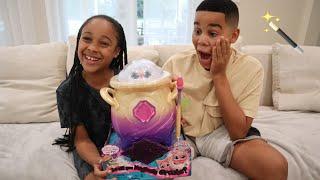 Cali's Magic Pet & Her Brother Believes in Magic Now! | Cali's Playhouse