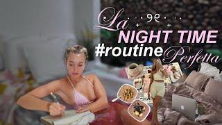 La #nighttimeroutine di fine estate perfetta - pilates, açai bowl, cena, vasca & vision board