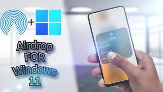 How To Use Airdrop On Windows 11/10 PC ( NO SOFTWARE)