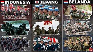 Bukti Indonesia Siap Jadi Negara Tak Tertandingi! Adu Kekuatan Militer INDONESIA, JEPANG & BELANDA