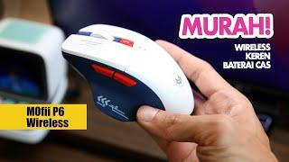 Mouse Wireless Gaming 90 ribuan MOfii P6 / Goojodoq Murah Kece