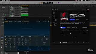 How To Make A Trap Beat Using Omnisphere & The Quick Sampler (Logic Pro X Tutorial)