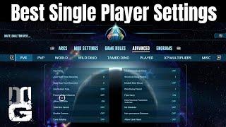 BEST Single Player Ark Ascended Settings