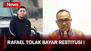 Rafael Alun Tolak Bayar Restitusi, Lebih Cinta Harta kah Dibanding Mario Dandy ?