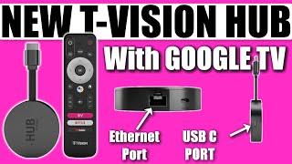 New TVision Hub with Google TV! Ethernet & USB C Ports | Set to Compete with Firestick & Chromecast?