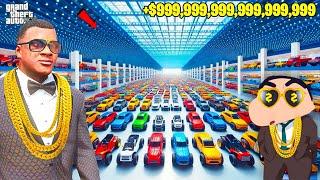 GTA 5: Shinchan & Franklin Become Billionaires,Franklin Found world Expensive Car Save Shinchan GTA5