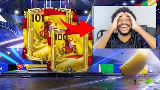 É BUG? FINALMENTE ELES CHEGARAM! GANHEI AS MELHORES CARTAS DA EURO NO PACK OPEN - FC MOBILE 24