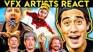 VFX Artists React to CGi Magic (ft. Zach King)