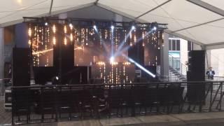 P4.81 Indoor LED Screen / DJ LED Wall From France Client On DJ Booth and Events