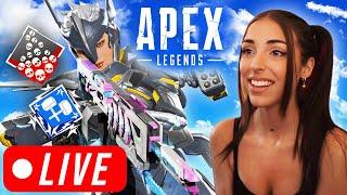  LIVE! IF YOU PLAY TRIPLE SUPPORT, YOU SMELL | #1 Female Valkyrie Main Apex Legends