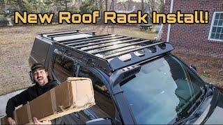 upTop Overland Alpha Roof Rack Install On My Tacoma
