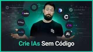 Melhores ferramentas para criar Agentes de IA (sem programar)