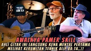 BARU PERTAM MELIHAT YANG SEPETI INIAHLI GITAR LANGSUNG KENA MENTAL MELIHAT TEKNIK ASTRAL ALIP BA TA