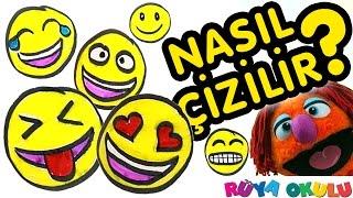 Nasıl Çizilir? - Emoji - Çocuklar İçin Resim Çizme - RÜYA OKULU