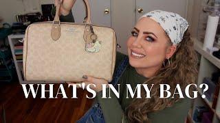 UNBAG MY BAG | WHAT'S IN MY COACH PURSE! 🫣#LET’S-ORGANIZE