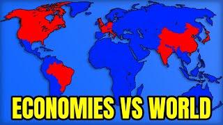 What If The Top 10 Economies Went To War With The World?