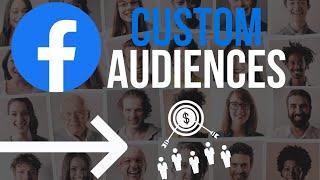 Facebook Custom Audience 2022 For Beginners | Upload Customer List | Quick & Easy